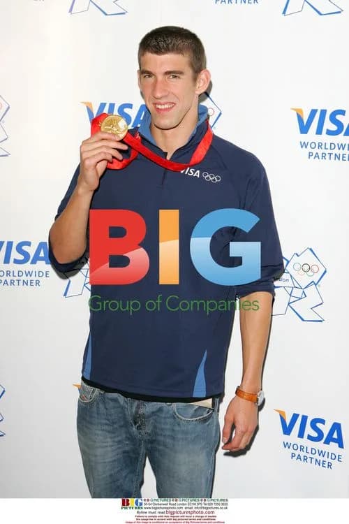 Michael Phelps at 2008 Olympics Press Conference