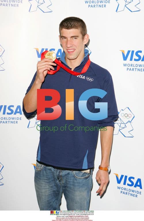 Michael Phelps at 2008 Olympic Press Conference