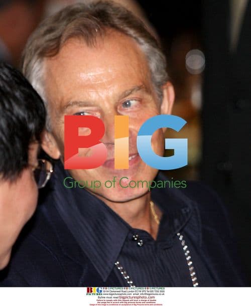 Tony Blair and Zhang Ziyi at Beijing Olympics Charity Event