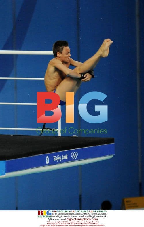 Tom Daley at 2008 Beijing Olympics
