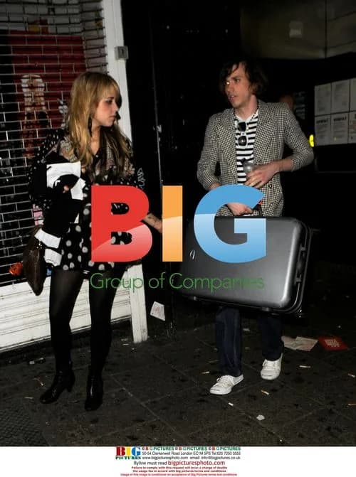 Peaches Geldof and husband leaving The Astoria