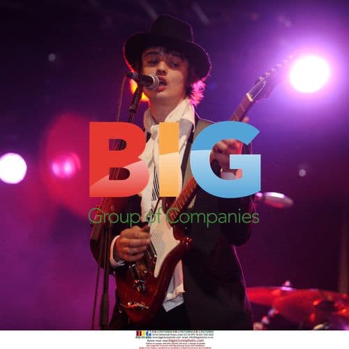 Pete Doherty performs with Babyshambles at Leeds Festival