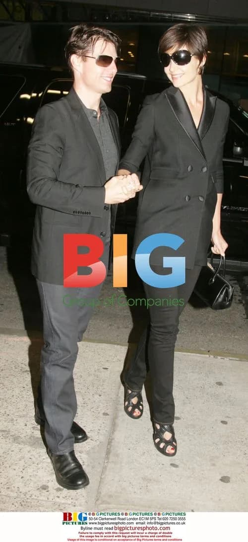 Tom Cruise and Katie Holmes at 'South Pacific'