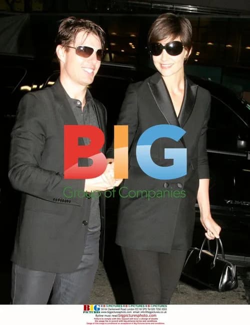 Tom Cruise and Katie Holmes at 'South Pacific' musical