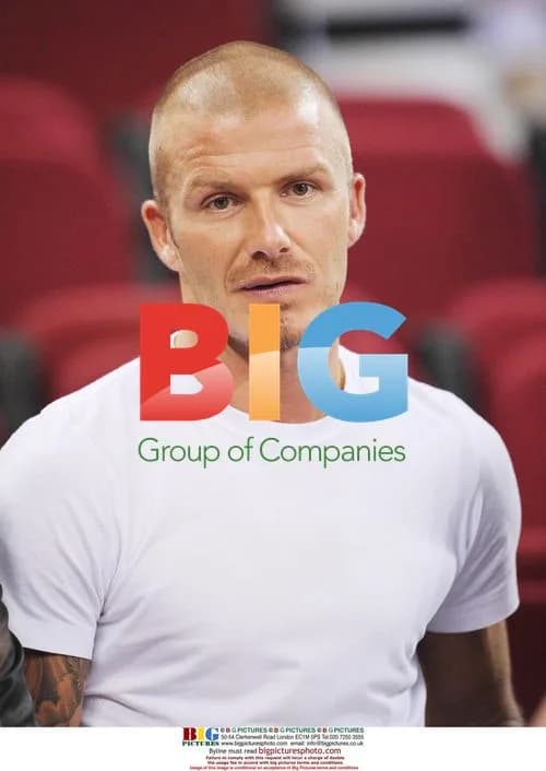 David Beckham at 2008 Beijing Olympics Handover