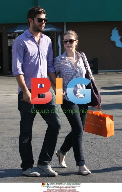 Michelle Trachtenberg with boyfriend in Malibu