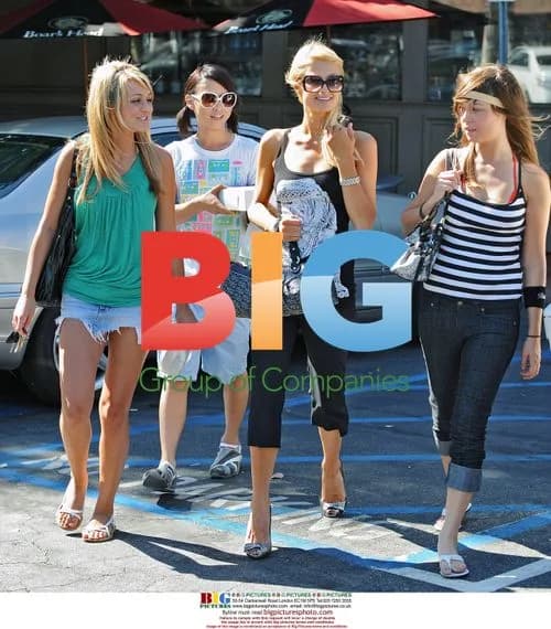 Paris Hilton Grocery Shopping in Beverly Hills