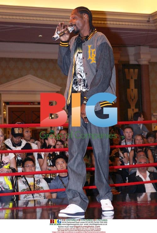 Snoop Dogg Performs at Christian Audigier Fashion Event