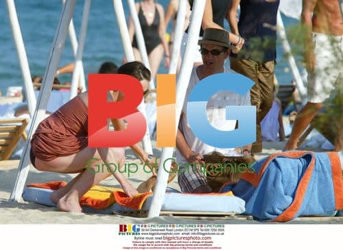 Claire Forlani Spotted at Club 55 in St Tropez