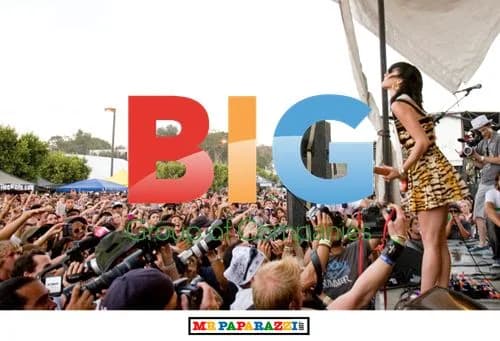 Katy Perry performs on Warped Tour