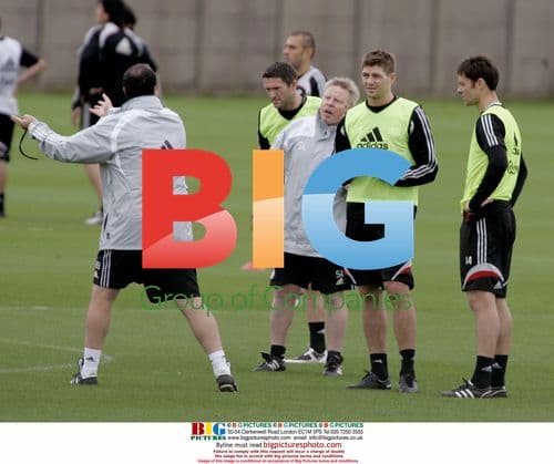 Liverpool FC Players in Training