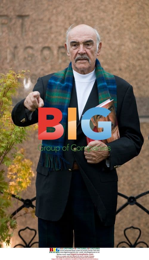 Sir Sean Connery Unveils Book at Edinburgh Fest