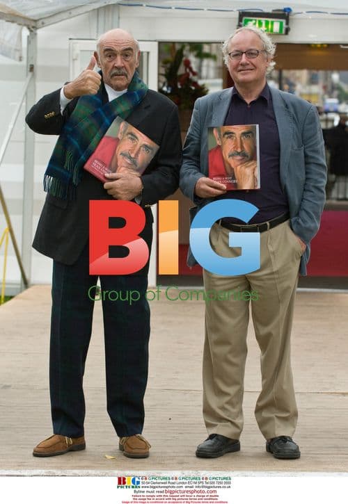 Sir Sean Connery's book launch at Edinburgh Festival