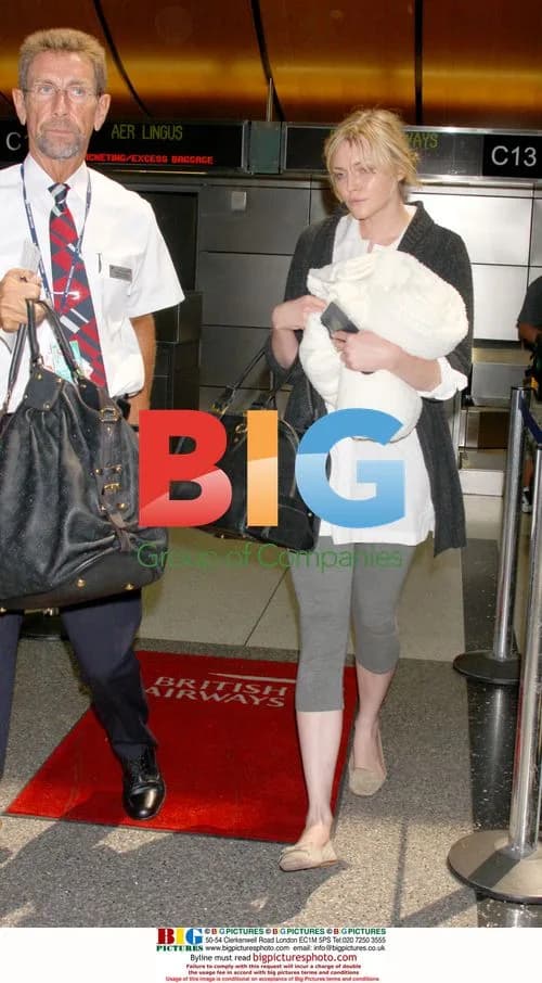 Model Sophie Dahl at LAX Airport