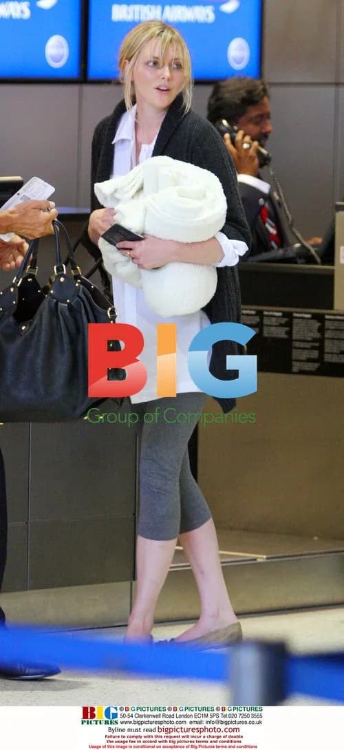 Model Sophie Dahl at LAX Airport
