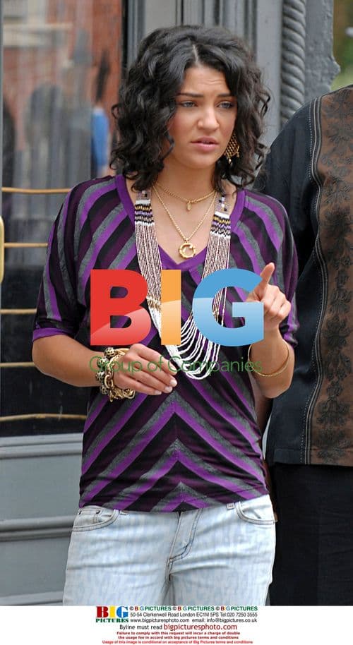 Ed Westwick films "Gossip Girl" scene