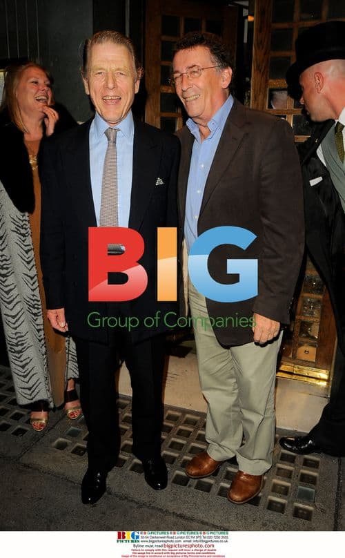 Robert Powell at the Ivy in London