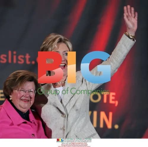 Clinton and Mikulski at Emily's List Gala