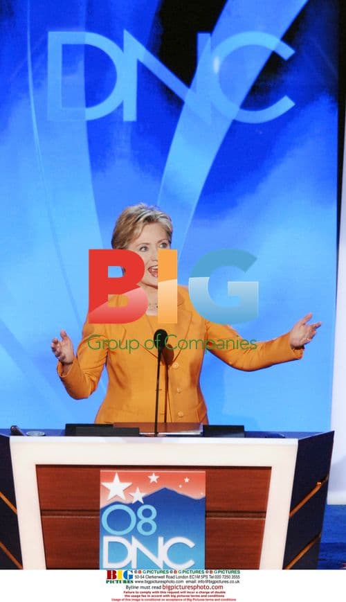 Sen. Hillary Clinton Speaks at 2008 DNC Convention