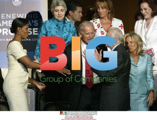 Jimmy Carter Greets Obama's VP Pick