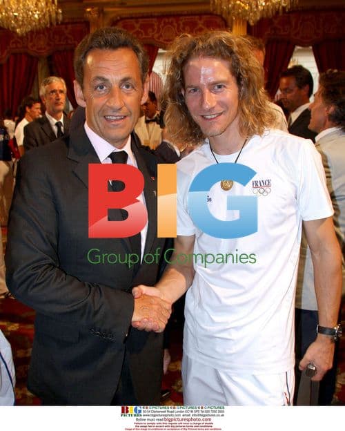 French Olympians Congratulated by Sarkozy