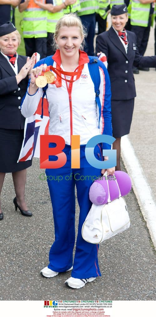 Adlington Arrives Home from Olympics