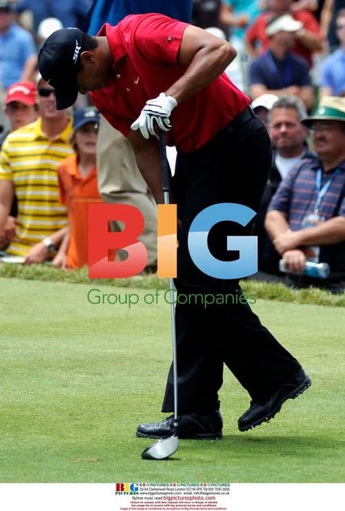 Tiger Woods in Pain at 2008 US Open