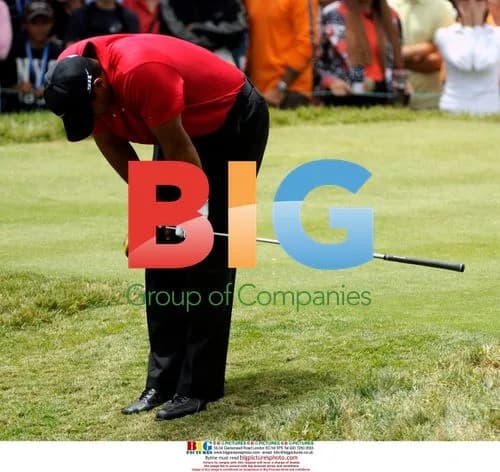 Tiger Woods in pain at 2008 US Open