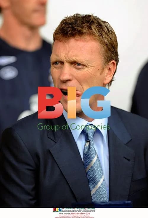 David Moyes at West Bromwich Albion vs Everton