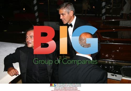 George Clooney with Belstaff at Venice Film Festival