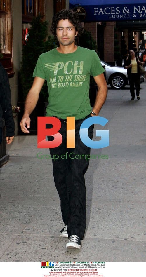 Adrian Grenier seen with mystery woman