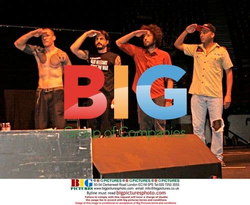 Rage Against the Machine at DNC 2008 Protest