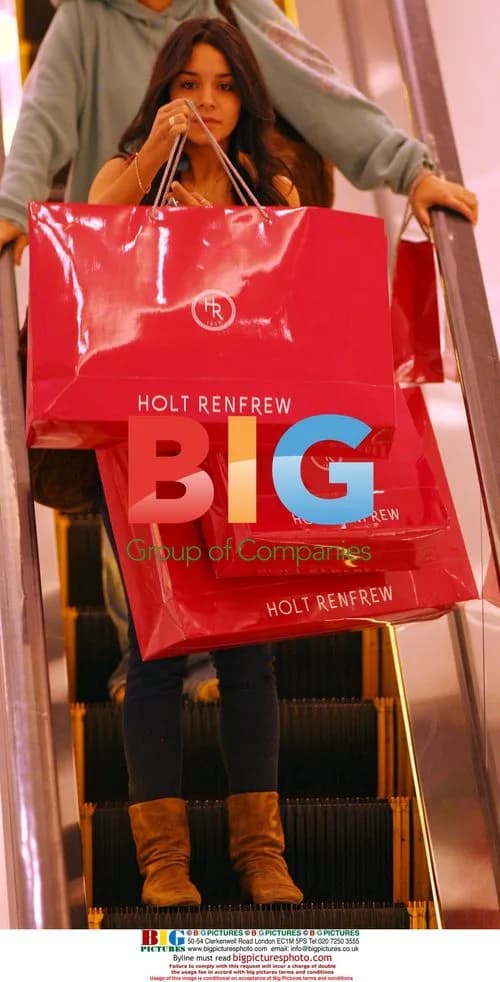 Vanessa Hudgens' Shopping Spree in Vancouver