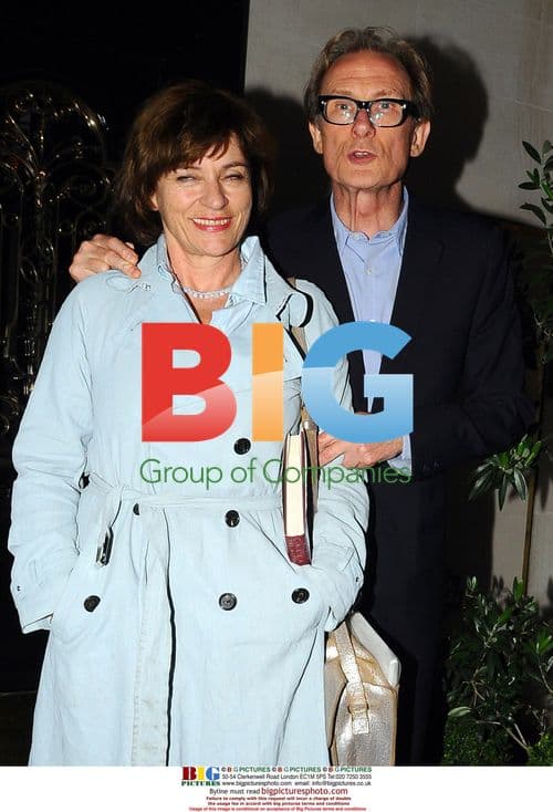 Bill Nighy and ex-partner Diana Quick seen together