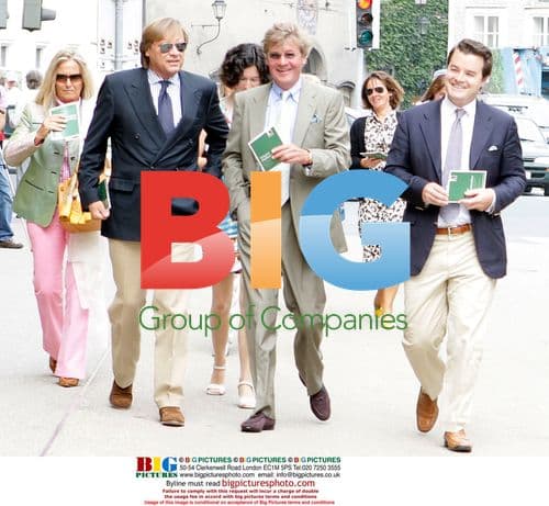 Prince Ernst and Princess Caroline at Vienna Philharmonic Festival