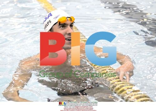 Michael Phelps at Visa Grant Press Conference