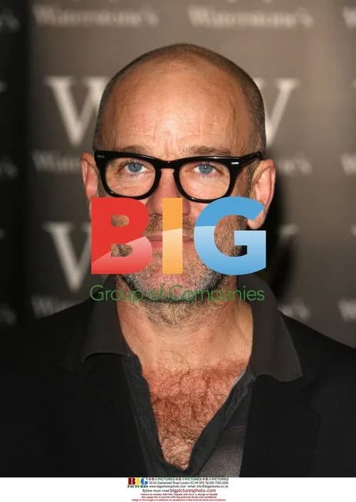 REM's Michael Stipe and David Belisle sign book