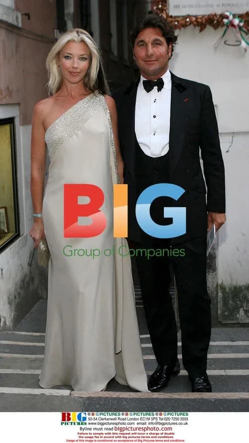 Tamara Beckwith and George Veroni at 'The Last Emperor' Premiere