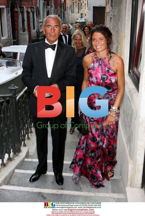 Carlo Rossella and Ilaria Carli at 'The Last Emperor' Venice Premiere