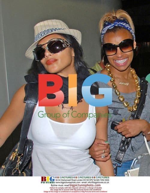 The Pussycat Dolls Arrive at JFK Airport