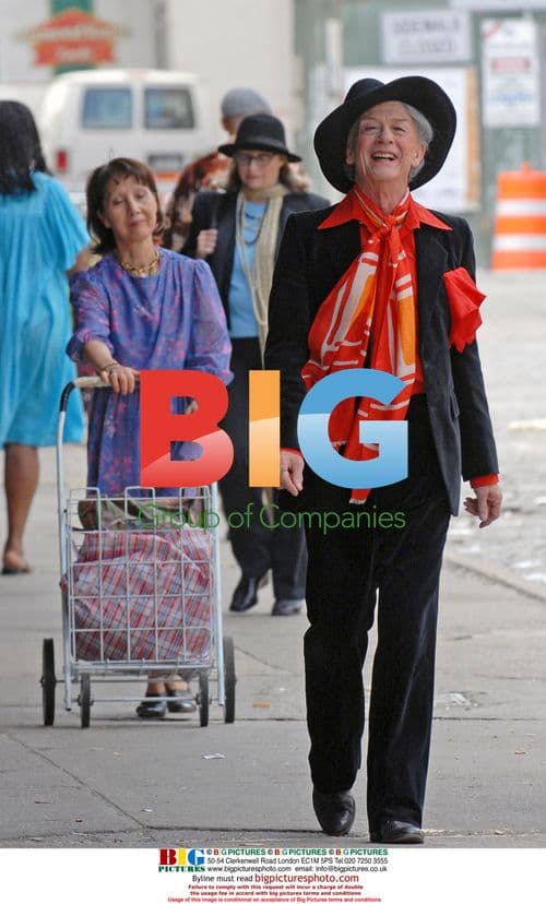 John Hurt Filming 'An Englishman in New York'