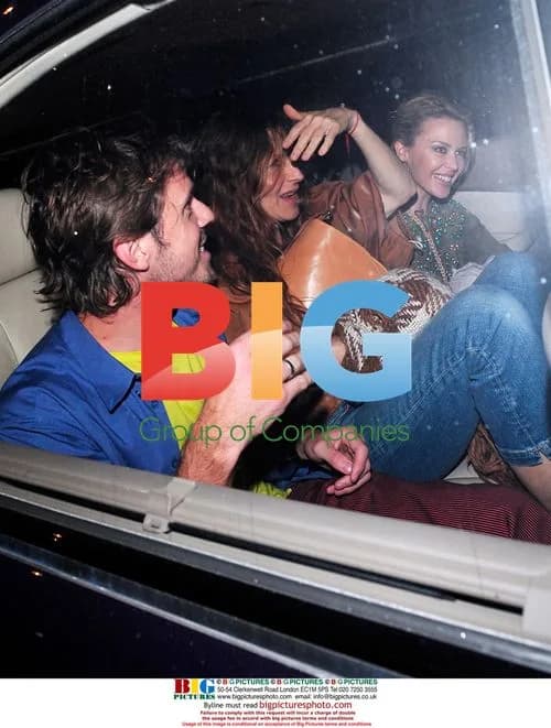 Kylie Mingue and Jake Shears Arrive Home from Nobu