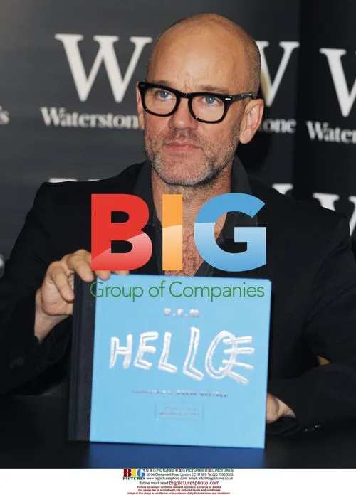 Michael Stipe Attends Book Signing in London