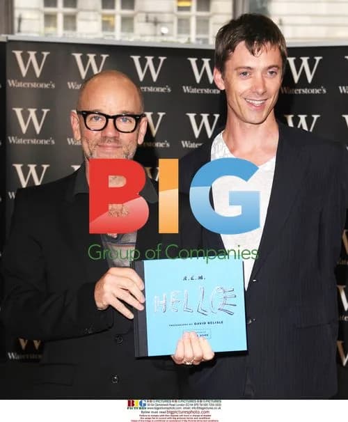 R.E.M.'s Michael Stipe attends book signing in London