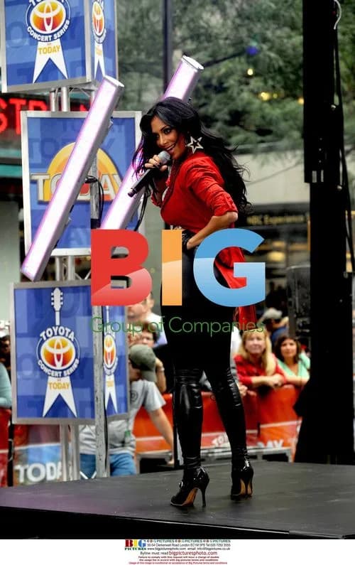 Nicole Scherzinger Performs on Today Show