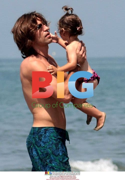 Footballer Andrea Pirlo on Family Holiday