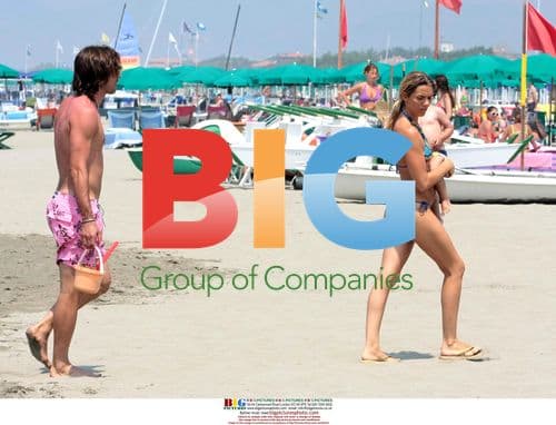 Andrea Pirlo on holiday with family in Italy