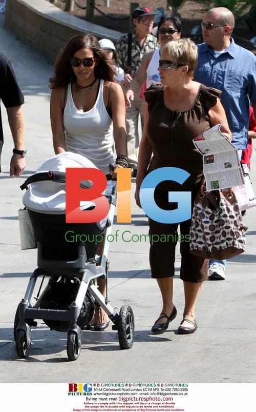 Halle Berry and daughter Nahla at the LA Zoo