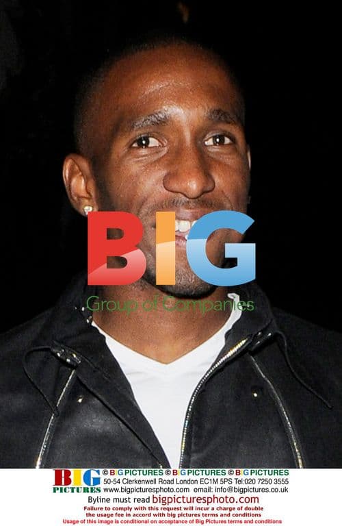 Footballer Jermaine Defoe Leaving Studio