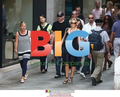 Charlize Theron and mother in Venice